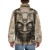 Down-Padded Puffer Jacket Pencil Steampunk Art