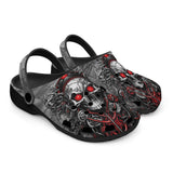 Classic Clogs Fantasy Skull Mechanical Gears