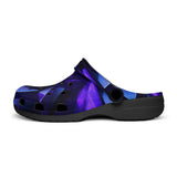 Classic Clogs Abstract Blue Polygons Geometric