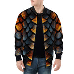 Bomber Jacket Golden Dragon Skin