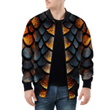 Bomber Jacket Golden Dragon Skin