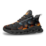 Sports Sneakers Golden Dragon Skin