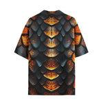 Hawaiian Shirt Golden Dragon Skin