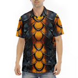 Men's Polo Shirt Dragon Scales