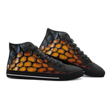 High-Top Canvas Shoes Dragon Scales