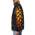 Down-Padded Puffer Jacket Dragon Scales