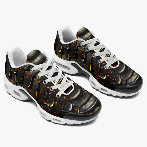 Air Cushion Sneakers Dragon Skin Pattern