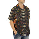 Hawaiian Shirt Dragon Skin Pattern