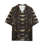 Hawaiian Shirt Dragon Skin Pattern