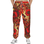 Men's Sweatpants Poppy Flowers Art