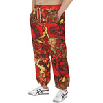 Men's Sweatpants Poppy Flowers Art