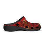 Classic Clogs Poppy Flowers Art