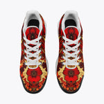 Air Cushion Sneakers Poppy Flowers Art