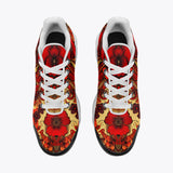 Air Cushion Sneakers Poppy Flowers Art