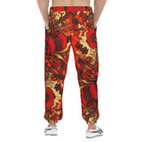 Men's Sweatpants Poppy Flowers Art