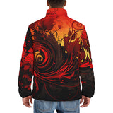 Down-Padded Puffer Jacket Khokhloma Art