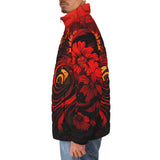 Down-Padded Puffer Jacket Khokhloma Art