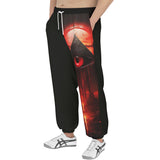 Men's Sweatpants Mysterious Evil Pyramid with Red Eye