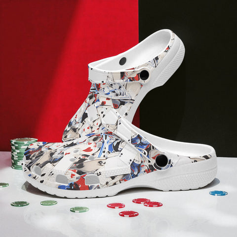 Classic Clogs Playing Cards Collage