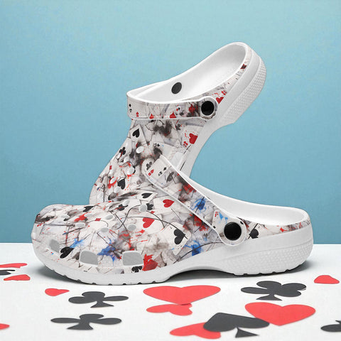 Classic Clogs Playing Cards Abstraction