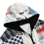 Men's Zip Up Hoodie Playing Cards Abstraction