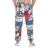 Men's Sweatpants Cloth Patchwork