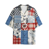 Hawaiian Shirt Cloth Patchwork