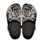 Classic Clogs Leopard on Splatters