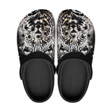 Classic Clogs Leopard on Splatters