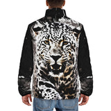Down-Padded Puffer Jacket Leopard on Splatters