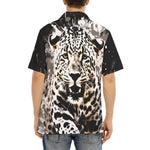 Hawaiian Shirt Leopard on Splatters