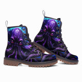 Leather Boots Space Octopus