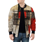 Bomber Jacket Modern Art Abstraction