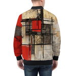 Bomber Jacket Modern Art Abstraction