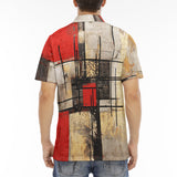 Men's Polo Shirt Modern Art Abstraction