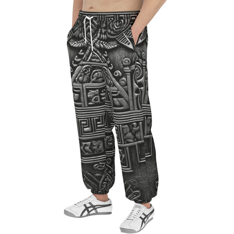 Men's Sweatpants Ancient Aztec Art