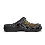 Classic Clogs Golden Aztec Symbol