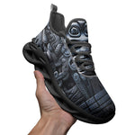 Sports Sneakers Mayan Stone Carving