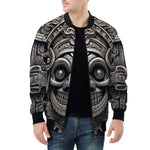 Bomber Jacket Ancient Mayan Art