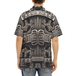 Hawaiian Shirt Ancient Mayan Art