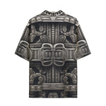 Hawaiian Shirt Ancient Mayan Art