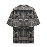 Hawaiian Shirt Ancient Mayan Art