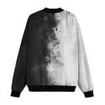 Bomber Jacket Black and White Kiss