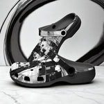 Classic Clogs Black and White Abstraction