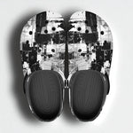 Classic Clogs Black and White Abstraction