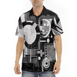 Men's Polo Shirt Geometric Postmodern