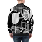 Bomber Jacket Geometric Postmodern