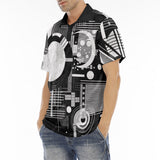 Men's Polo Shirt Geometric Postmodern