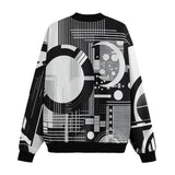 Bomber Jacket Geometric Postmodern