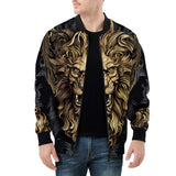 Bomber Jacket Golden Lion Ornament